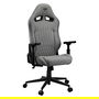 COUGAR Silla Gaming Explore Royal Ash F, Silla para Videojuegos Universal de Tela Negro/Gris, Soporta hasta 120kg