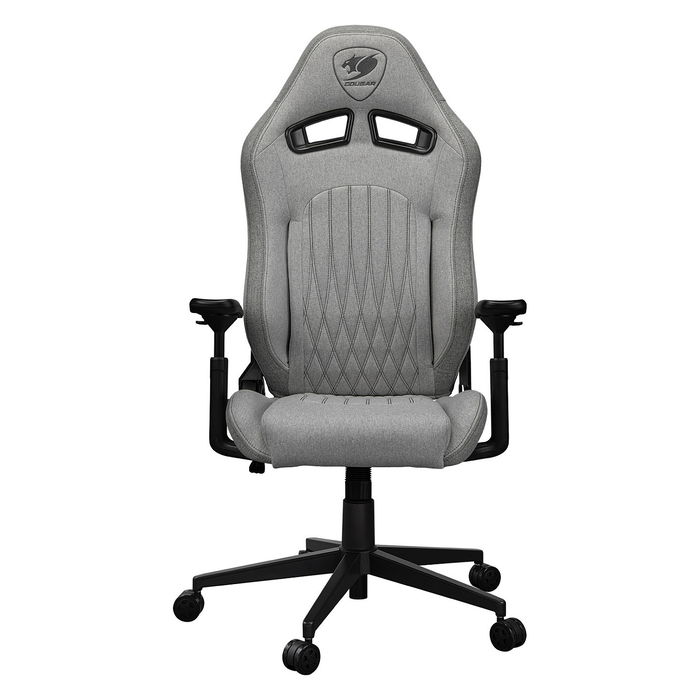 COUGAR Silla Gaming Explore Royal Ash F, Silla para Videojuegos Universal de Tela Negro/Gris, Soporta hasta 120kg COUGAR Silla Gaming Explore Royal Ash F, Silla para Videojuegos Universal de Tela Negro/Gris, Soporta hasta 120kg