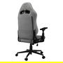 COUGAR Silla Gaming Explore Royal Ash F, Silla para Videojuegos Universal de Tela Negro/Gris, Soporta hasta 120kg