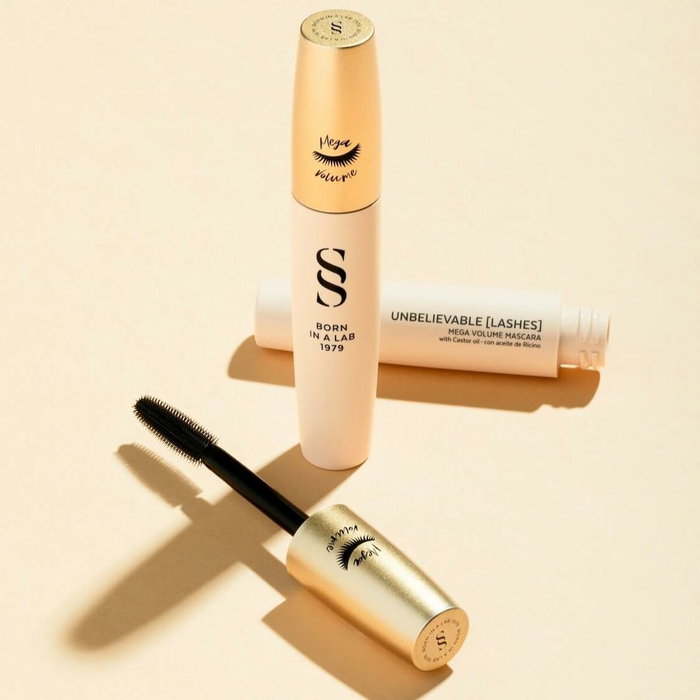 Sensilis UNBELIEVABLE [LASHES] Máscara de Pestañas Megavolumen y Tratamiento Negro