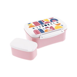 AUREA Tupper Hermético con Placa Refrigerante Ice/Pink Boho Soul