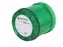 WERMA KombiSIGN 72 Señalizador Luminoso LED Verde IP65