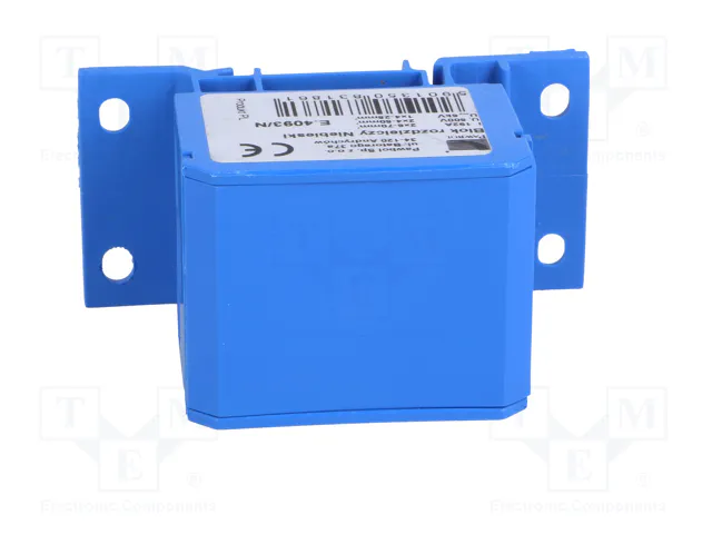 PAWBOL Bloque de distribución de 160A y 600V, azul