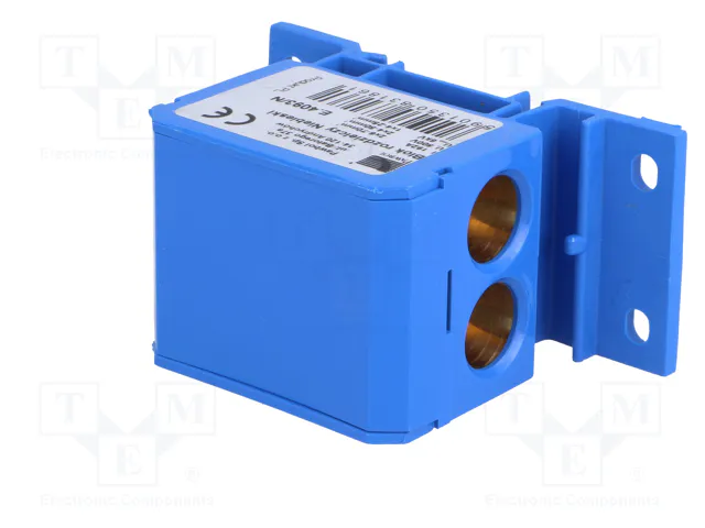 PAWBOL Bloque de distribución de 160A y 600V, azul