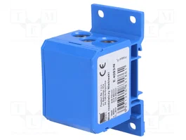 PAWBOL Bloque de distribución de 160A y 600V, azul