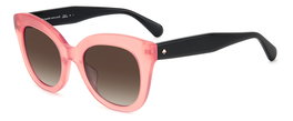 Kate Spade BELAH-S-35JF0HA Gafas de sol rosa con cristal marrón
