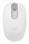 Logitech 910-007460 Ratón Inalámbrico Bluetooth M196 Blanco, Ambidiestro, 1000 DPI, Batería 12 Meses, Plástico Reciclado, Universal para Windows y MacOS