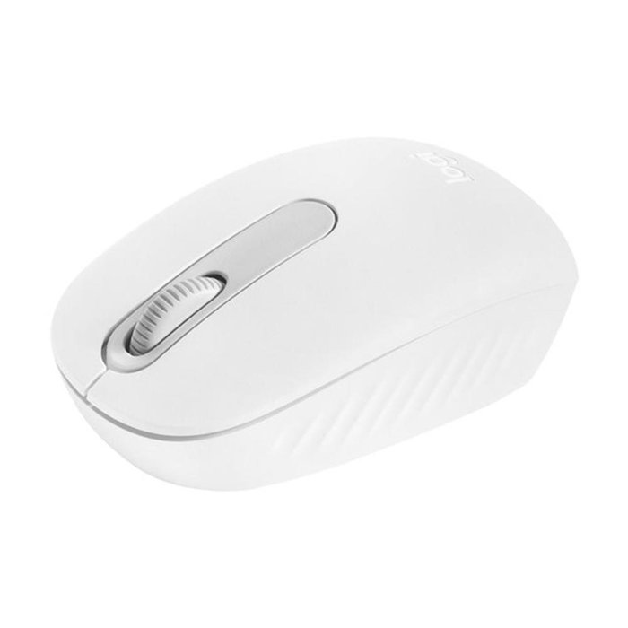 Logitech M196 - Ratón Inalámbrico Blanco, 1000 DPI, Batería 12 Meses, Bluetooth Low Energy, 76g