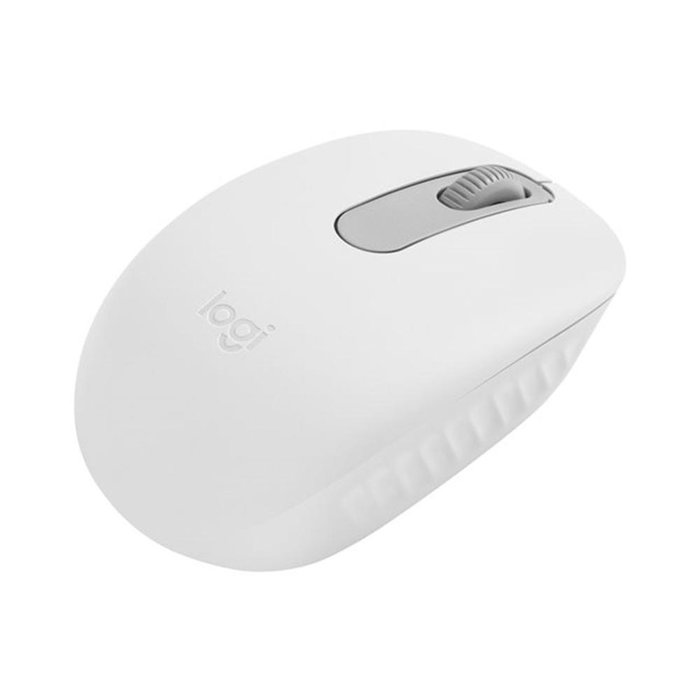 Logitech M196 - Ratón Inalámbrico Blanco, 1000 DPI, Batería 12 Meses, Bluetooth Low Energy, 76g