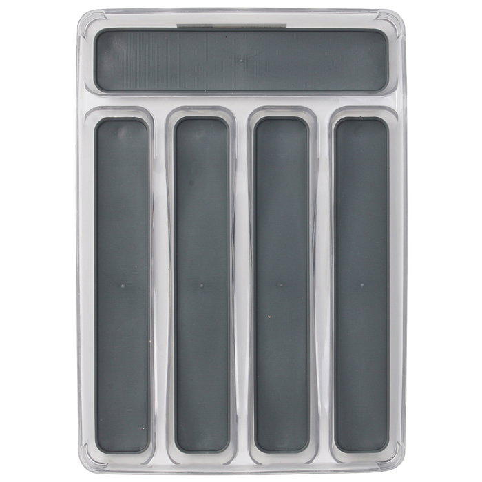 Cook Concept Porta Cubiertos 32,5x23x4,5 cm con 5 Compartimentos para Cajones de Cocina