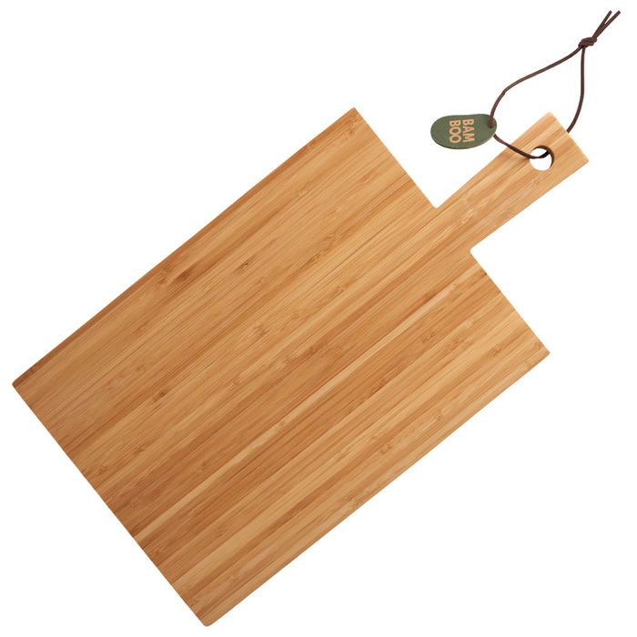 Day Tabla Cortar Bambú 47x25x1,5 cm con Mango para Cortar y Servir