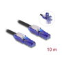 DeLOCK Cable de red Cat.6 UTP con conectores angulares de 180°, 10 m