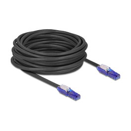 DeLOCK Cable de red Cat.6 UTP con conectores angulares de 180°, 10 m