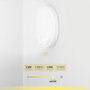 GSC Evolution Aplique de pared redondo LED Doko con sensor de movimiento 15W 4000K Blanco