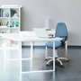 PIQUERAS Y CRESPO Silla de oficina Aýna Marrón oscuro