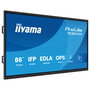 Iiyama TE8615A-B2AG Panel Plano Interactivo 86 pulg. 4K UHD Android 14