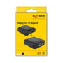 DeLOCK 11474 Repetidor de señales AV DisplayPort 1.4 8K 30 Hz