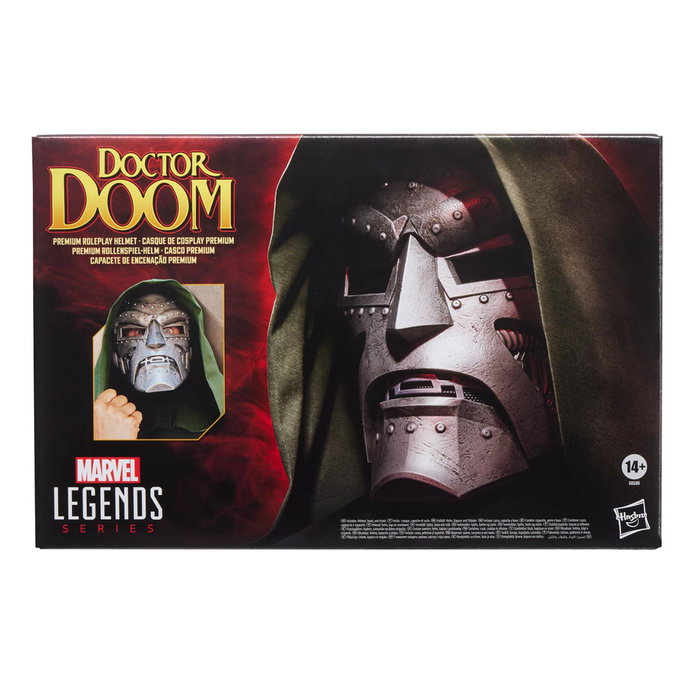 Hasbro Casco Premium Doctor Doom Marvel Legends escala 1:1 Hasbro Casco Premium Doctor Doom Marvel Legends escala 1:1