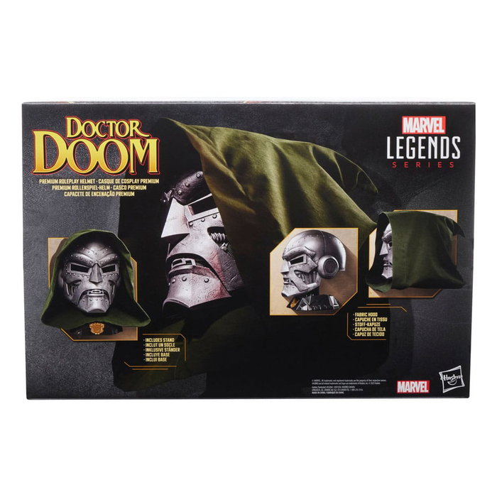 Hasbro Casco Premium Doctor Doom Marvel Legends escala 1:1 Hasbro Casco Premium Doctor Doom Marvel Legends escala 1:1
