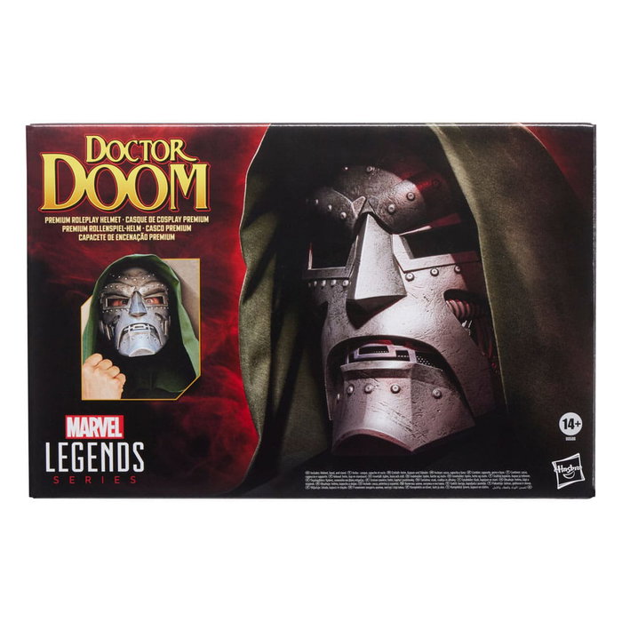 Hasbro Casco Premium Doctor Doom Marvel Legends escala 1:1 Hasbro Casco Premium Doctor Doom Marvel Legends escala 1:1