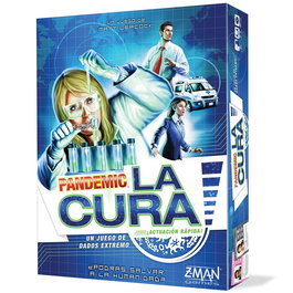 Z-Man Games Juego de Mesa Pandemic: La Cura - ZM7150ES - Juego Cooperativo en Español para 2-5 Jugadores, Edad +8 Años, Duración 30 Minutos