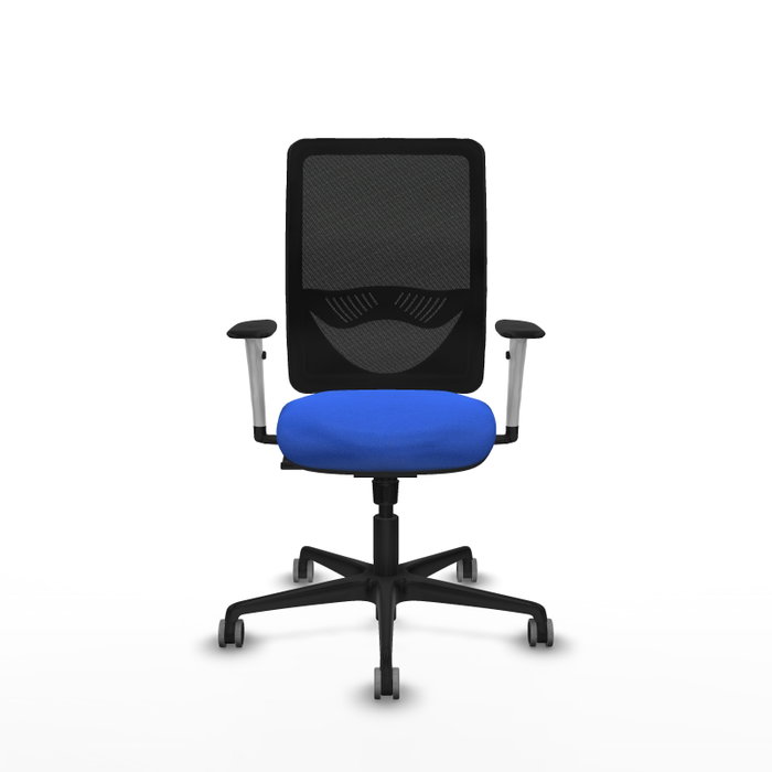 PIQUERAS Y CRESPO Silla de oficina Zulema con mecanismo Sincro, Azul y Negro PIQUERAS Y CRESPO Silla de oficina Zulema con mecanismo Sincro, Azul y Negro
