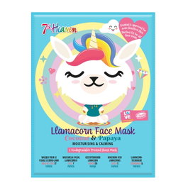 7th Heaven Mascarilla Facial Kids Llamacorn - Mascarilla para Niña
