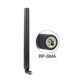 DeLOCK Antena WLAN 88991 con conector RP-SMA, 9 dBi, negra