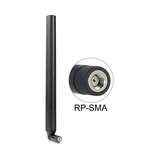 DeLOCK 88991 Antena WLAN omnidireccional 9 dBi RP-SMA DeLOCK 88991 Antena WLAN omnidireccional 9 dBi RP-SMA