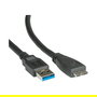 ROLINE 11.02.8875 Cable USB 3.2 Gen 1 A a Micro-B Macho/Macho Negro 2m