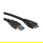 ROLINE 11.02.8875 Cable USB 3.2 Gen 1 A a Micro-B Macho/Macho Negro 2m