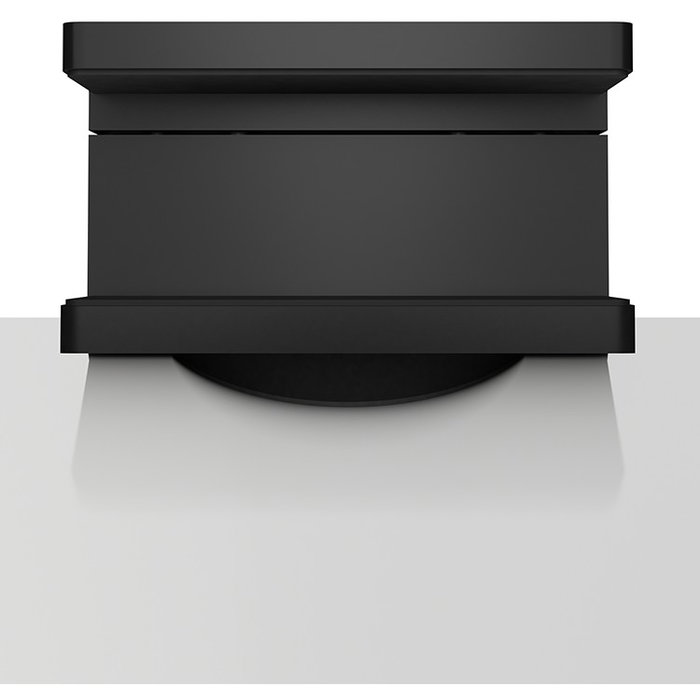 ICY BOX IB-MSA106-HH Soporte de escritorio para Hub USB y Regleta, Negro - Gestión de cables