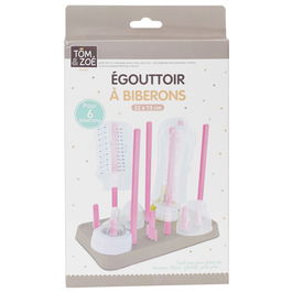 Tom et Zoe Escurrebiberones Puericultura Capacidad 6 Biberones Colores Surtidos