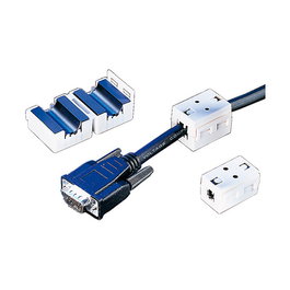 ROLINE Filter Ferrit-6,5 - Filtro de Ferrita, 6.5 mm, Blanco, Dimensiones 19 x 19.5 x 32 mm