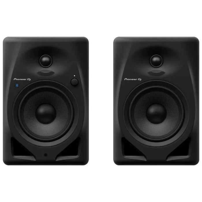Pioneer Dj Altavoces de monitorización DM-50D-BT con Bluetooth, Bass Reflex, 2x25W, Modo DJ o Producción - Negro Pioneer Dj Altavoces de monitorización DM-50D-BT con Bluetooth, Bass Reflex, 2x25W, Modo DJ o Producción - Negro