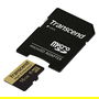 Transcend Tarjeta de Memoria MicroSDHC Hochbelastbare 16GB Clase 10 con Adaptador SD