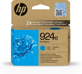 HP Cartucho de Tinta Original EvoMore 924e Cian XL