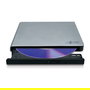 LG Hitachi GP57ES40 Unidad DVD±RW Externa USB 2.0 Slim Portátil Plata, 8x DVD, Compatible M-DISC, Super Multi, Silent Play, Windows 10 y Mac OS