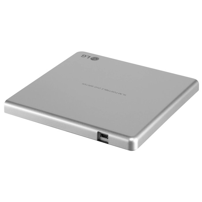 Hitachi-LG Grabadora de DVD externa Slim Portable GP57ES40 Plata USB 2.0 Hitachi-LG Grabadora de DVD externa Slim Portable GP57ES40 Plata USB 2.0