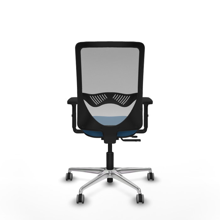 PIQUERAS Y CRESPO Silla de oficina Zulema con mecanismo Sincro/Traslack, Azul claro y Gris PIQUERAS Y CRESPO Silla de oficina Zulema con mecanismo Sincro/Traslack, Azul claro y Gris
