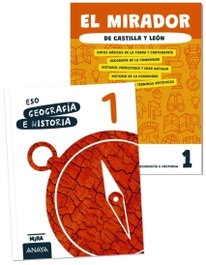 ANAYA, Geografía e Historia 1 + El mirador de Castilla y León