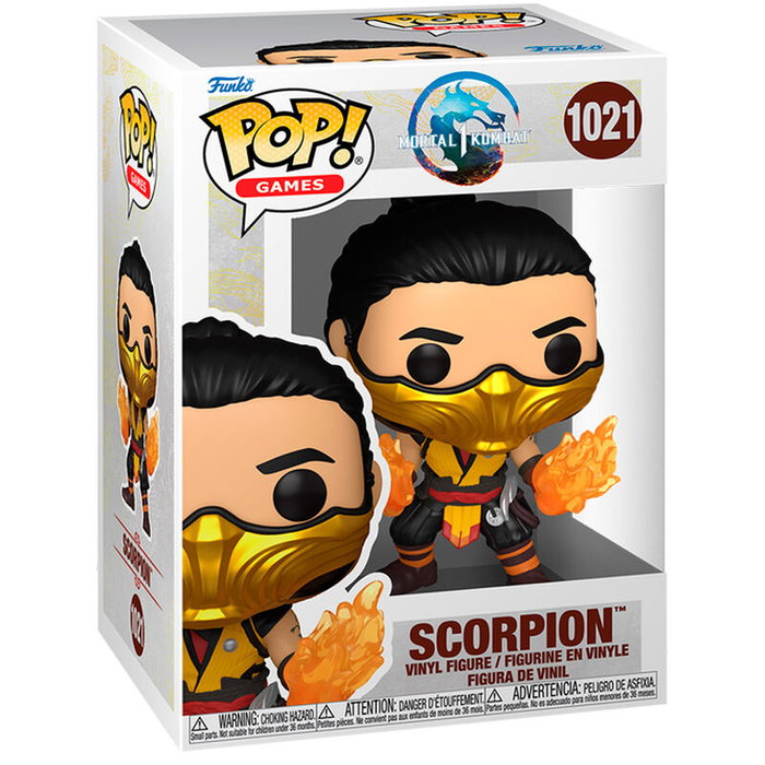 Funko POP Mortal Kombat Scorpion Figura de Vinilo 9cm Funko POP Mortal Kombat Scorpion Figura de Vinilo 9cm