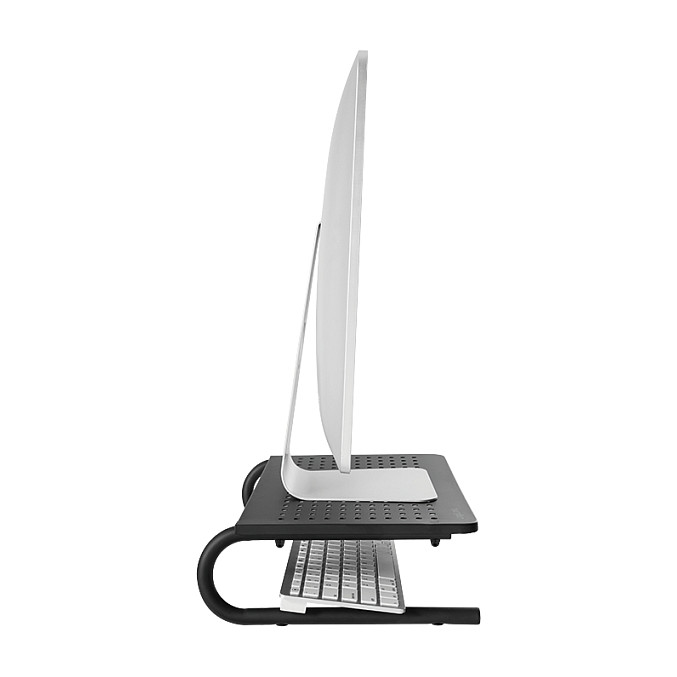 LogiLink Soporte para Monitor o Notebook en Plástico, Acero Inoxidable y Aluminio
