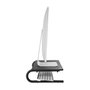 LogiLink Soporte para Monitor o Notebook en Plástico, Acero Inoxidable y Aluminio