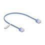DeLOCK Cable de red Cat.6 UTP Ultra Slim 0,3 m Azul