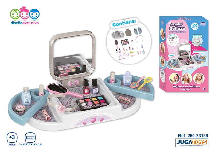 Jugatoys - ponteguap@ Tocador de belleza con espejo y accesorios