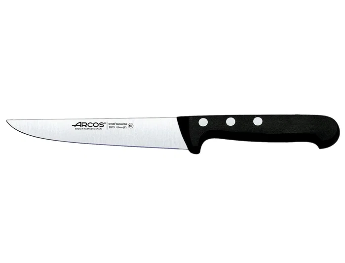 Arcos Cuchillo de Cocina Serie Universal 150 mm con Tecnología Bactiproof Silver