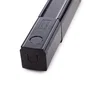 Carril Trifásico Focos LED 1M Negro para Sistemas de Iluminación Multifuncional en Pared o Techo