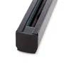 Carril Trifásico Focos LED 1M Negro para Sistemas de Iluminación Multifuncional en Pared o Techo