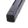 Carril Trifásico Focos LED 1M Negro para Sistemas de Iluminación Multifuncional en Pared o Techo